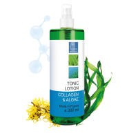 Tónico Piel Sensible  Loción Limpiadora con Colágeno, Algas, Aloe Vera, Acido hialurónico Hidratante Limpiador Facial Reductor de poros - Bleu & Marine Bretania - details 1