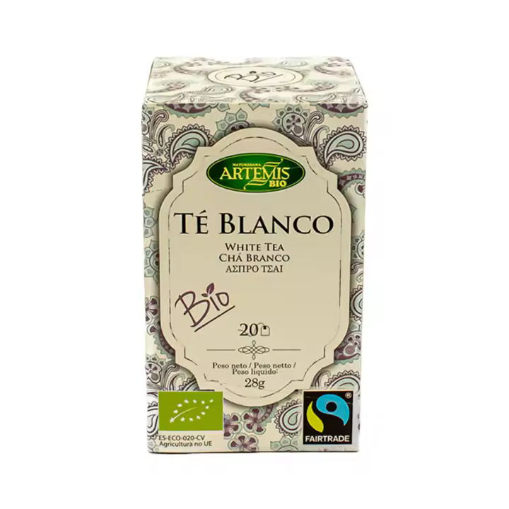 Té Blanco BIO 28g Artemis  – Antioxidante Natural, Suave y Aromático - 1