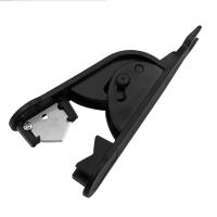 Cortador De Tubos Portátil Universal Para Plástico PVC PU PE Herramienta De Corte Para Hogar Tamaño 104x23mm Color Negro - details 2