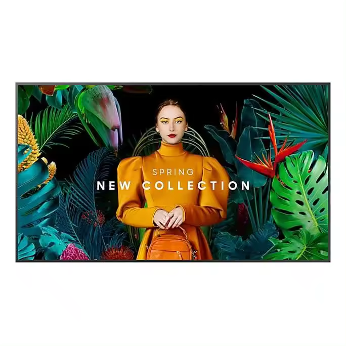Samsung QMC Pantalla plana para señalización digital 127 cm (50") Wifi 500 cd / m² 4K Ultra HD Negro Procesador incorporado Tizen 24/7 - 1