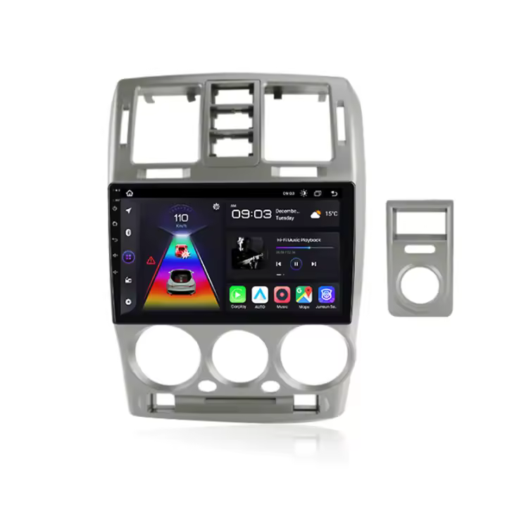Junsun Android 13 inalámbrico CarPlay Android Auto Radio para Hyundai Getz 2002 2003 2004 2005 2006 2007 2008 2009 2010 2011  coche Multimedia navegación GPS autorradio - 1