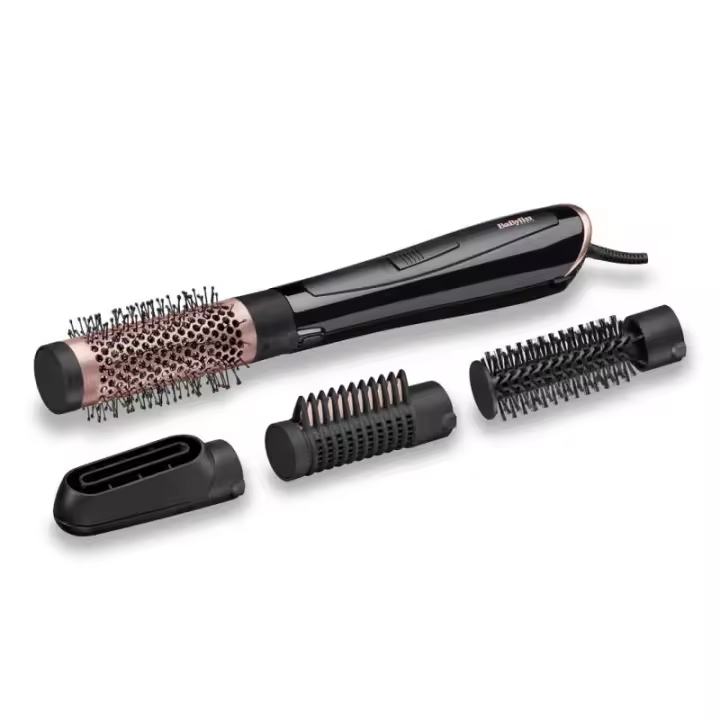 BaByliss Perfect Finish Cepillo de aire caliente Caliente Negro 1000 W 2,2 m - 1