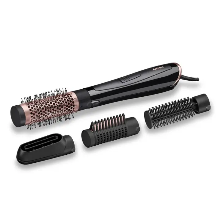 BaByliss Perfect Finish Cepillo de aire caliente Caliente Negro 1000 W 2,2 m - 1