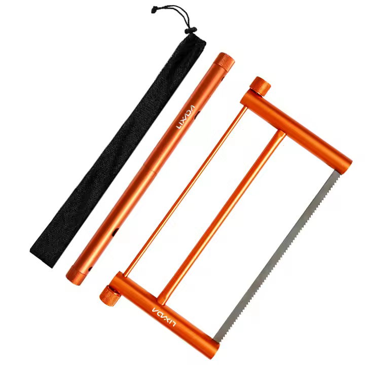 Lixada Multifuncional Sierra Plegable De Madera Y Aleación De Aluminio Portátil Mini Para Jardín Herramientas De Camping Al Aire Libre - 1