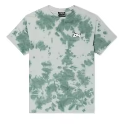 Camiseta RipNDip Lord Nemarl Pocket Tee Olive Green Tie Dye RNDSUM24157S - 1