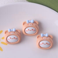 10Pcs Clip De Pelo Accesorios De Joyería Para Scrapbook Figuras De Gato Cartoon En Resina Ornamento Para Teléfono Móvil - details 2
