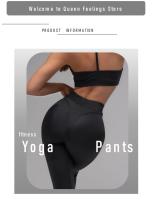 Leggings De Yoga Para Mujer Cintura Alta Sin Costuras Elasticidad Secado Rápido Pantalones Estrechos De Gimnasio Y Correr - details 0