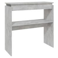 vidaXL Mesa consola madera de ingeniería 80x30x80 cm Blanco, Negro, Roble Sonoma Mesa de sofá Mesa de Entrada para Salón Consola de Entrada Mueble Recibidor Mesita Mesa auxiliar Salon - details 6