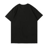 Camiseta Casual Para Hombre Verano Blanco Y Negro Harajuku Cómoda Camiseta Corta De Algodón O-Neck Top Masculino - details 6