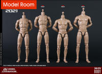 Figura De Acción Masculina COOMODEL MB001 MB002 MB003 MB004 Escala 1:6 Cuerpo Flexible Super 239/261mm Cabeza Escultada Adecuada Para Adultos - details 0