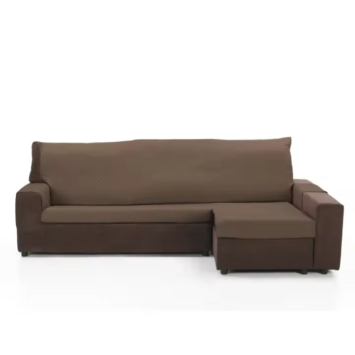 Cubre Chaise Longue VIR 240 cm de Valentia Home | Acolchado | Protección Completa | Ajuste Perfecto | Protector funda sofá | Funda Sofá para Inviero y Verano l Valido para brazo izquierdo y derecho - 1