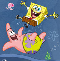 Muñeco De Peluche Spongebob Squarepants Patrick Star Dibujito Animado Para Niños Juguetes De Anime Con Músculo Regalo De Cumpleaños - details 0