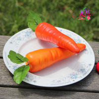 Modelo De Zanahoria Falsa Para Decoración De Hogar Y Joyería Artificiales Verduras Y Frutas De Plástico Uso Interior Tamaño 20cm - details 4