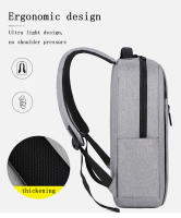 Mochila ligera para ordenador portátil de negocios para hombre y mujer, morral de viaje para estudiantes, 13, 14 y 15 pulgadas - details 4