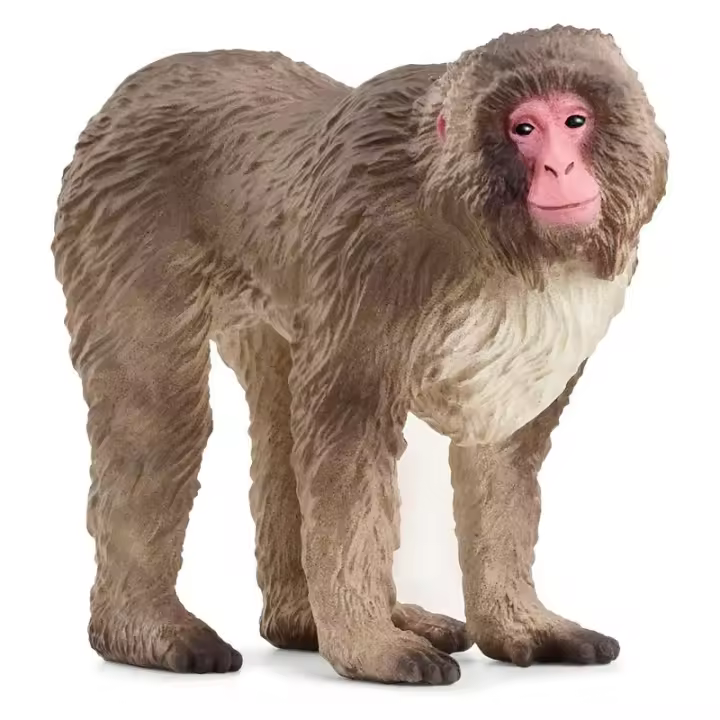 Figura de macaco japonés de la línea Wild Life de Schleich 14871 - 1