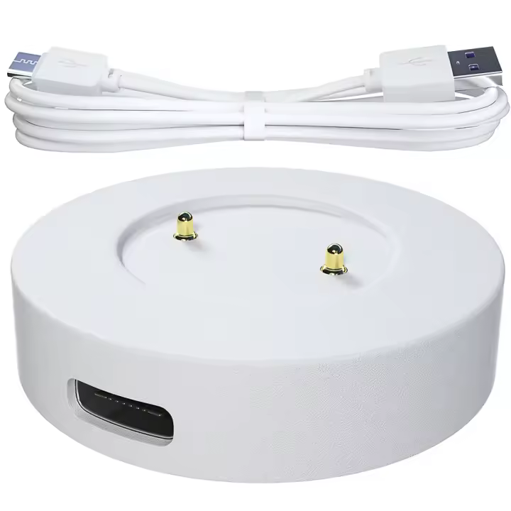 Cargador compatible con Huawei Watch GT Classic, GT2, GT 2E, Honor Watch Magic, Magic 2 y Dream - Cable de carga USB de 100 cm (paquete de 1) Blanco - 1