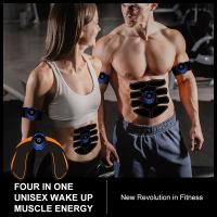 Entrenador De Músculo Abdominal Sin Cable Estimulador Muscular EMS Para Caderas Brazos Piernas Cuello Shaping Fitness Masajeador Unisex - details 7