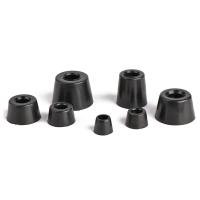 10 Piezas De Pies Para Muebles Negros Protección De Piso Antideslizante Para Speaker Cama Mesa Caja Padded Shock Absorber Partes De Muebles - details 7
