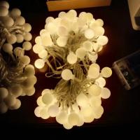 Luces De Hada LED De Colores Cálidos Pequeñas Esferas De Cristal Para Jardín Árbol De Navidad Boda Decoración DIY Operadas Por USB 3/6/10M - details 0