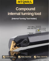 LIHAOPING Herramienta De Torneado Interno MTQNR S16Q S20R S25S-MTQNR16 Soporte De Torno Cortador TNMG Acero De Aleación Dureza HRC42-46 - details 1