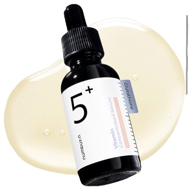 numbuzin N.°5 Sérum | Sérum Vitamin Concentrated | Glutatión, vitamina C | Hiperpigmentación, manchas, tono irregular… — oferta en Miravia