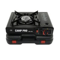 Estufa de Gas Portátil Dual CAMP PRO – Compatible con Cartucho y Botella, Ligera, Segura y Ideal para Camping, Viajes y Uso en Interiores - details 0