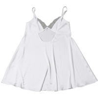 Vestido Y2K Sin Mangas De Mujer Con Espalda Descubierta Y Cuello En V En Malla De Seda Patchwork Elegante Para Fiesta De Cumpleaños Y Promesa Estilo Bodycon Suelto - details 2