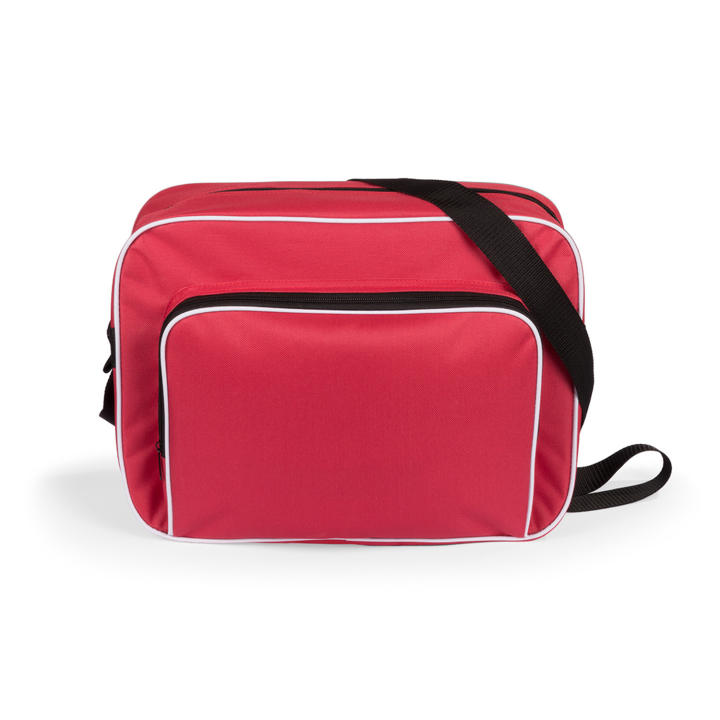 Dam curcox shoulder bag. 40x29x13 cm. Red color