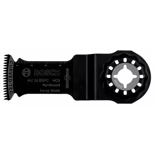 Bosch Accessories 5x Hojas de sierra inmersión HCS AIZ 32 BSPC (para madera dura, 50 x mm, accesorios Multiherramienta) - 1