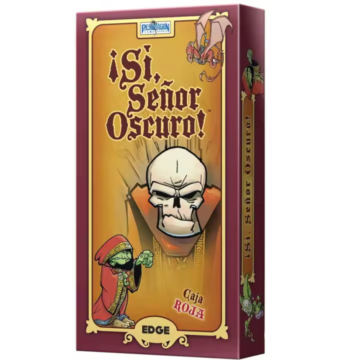 Juego de mesa ¡si señor oscuro! caja roja pegi 8 - 1
