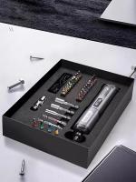 Mini Destornillador Eléctrico Recargable USB Set De 2000mah Multi-función Torque Herramientas De Reparación Desmontaje Potencia Ajustable Kit De Herramientas - details 11