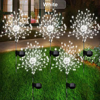 1PCS 490Leds Luces De Fuego Solar Para Jardín Impermeables Con 8 Modos De Iluminación Decoración De Navidad Para Jardín Y Paisaje - details 9