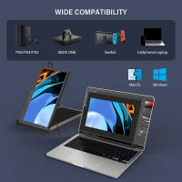 GTMEDIA MATE X Monitor Portátil Doble Pantalla Extensible para Portátiles 13 a 17.3", Extensor de Pantalla Triple 11.6" 1920*1080 IPS, Frecuencia de Actualización 60Hz, Ángulo Visión 178°, Tipo-C/USB/HDMI Plug and Play para Portátil/Teléfono/PS5/Switch - details 10