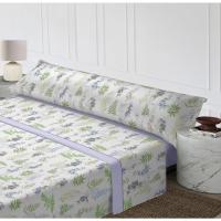 Juego de Sábana poliéster de Verano estampado geométrico unisex novedoso, acabado de gran suavidad y no hacen bolas para camas de 90cm 105cm 135cm 150cm 180 cm - details 1