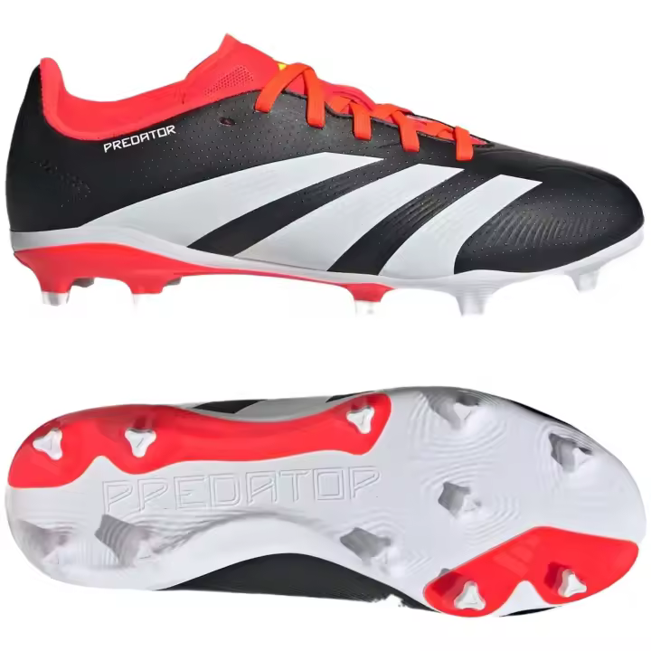 Botas de Futbol Adidas Predator League Fg para niños unisex en color negro - 1