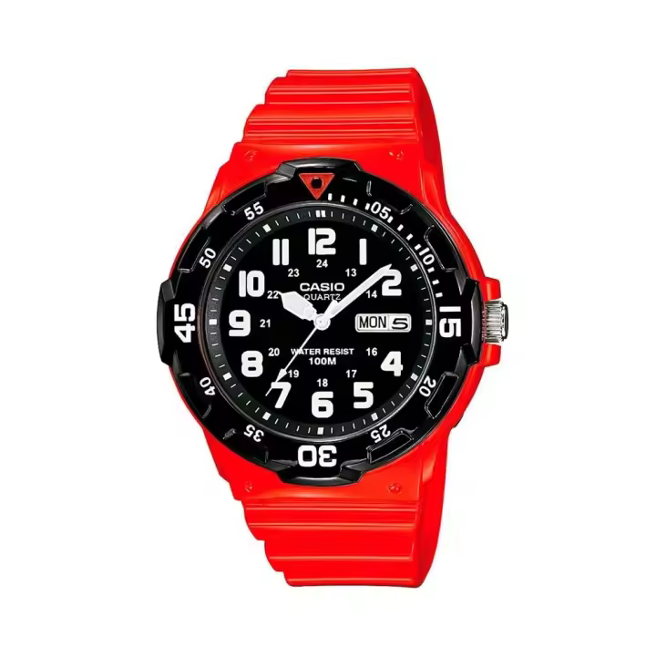 Casio Reloj Mrw-200hc-4b Rojo Unisex - 1