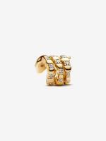 Pandora - Charm de serpiente enroscada - Baño de Oro de 14K - details 0