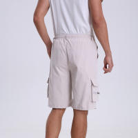 Shorts De Cargo Para Hombre Pantalones Tácticos Casuales Con Gran Bolsillo Deporte Moda Shorts De Verano De Pierna Media - details 7