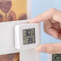 Mini Termómetro Y Higrómetro Digital Con Pantalla LCD Medidor De Temperatura Y Humedad Sensor Para Interior Muro Herramienta De Clima - details 5