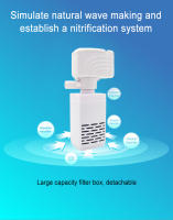Bomba De Filtro Para Acuario Silenciosa Y Submersible Con Aerator De Agua Y Oxígeno Para Tanque De Peces 220V Bomba De Onda Para Acuario - details 1