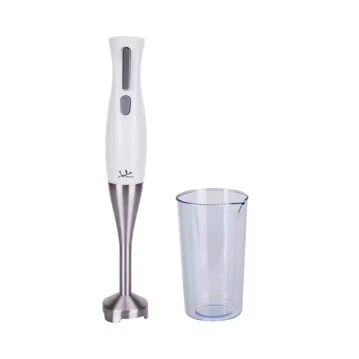 Jata Batidora de mano 900W inox con pie de acero inoxidable desmontable, Doble cuchilla, Regulador electrónico de velocidad, Gran potencia - BT175 - 1