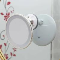 Espejo De Maquillaje Con Lente De 10x Flexible Y Luz LED Pantalla Táctil Portátil Para Vestir Pilas Secas Incluidas - details 11