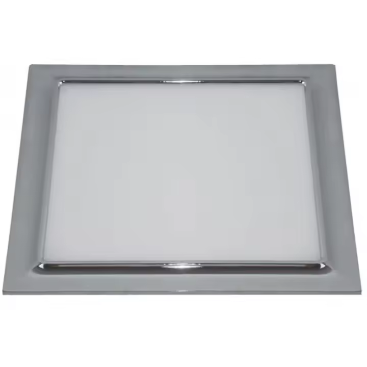 FABRILAMP Downlight 16w 3000k Ventura Cromo 1280lm 18x18 - Alta Luminosidad - 1