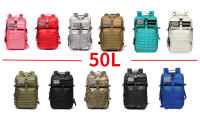 Mochila Táctica De Camping Y Pesca Impermeable De 30L/50L 1000D Nylon Para Senderismo Y Caza Bolsa De Excursionismo Exterior Con Múltiples Bolsillos Y Sistema De Carretel - details 4