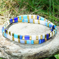 Pulsera De Cuentas TILA Bohemia Para Niñas Con Diseño Contrastante Y Colores Vibrantes Para Regalos Diarios Y Pilastramento - details 5