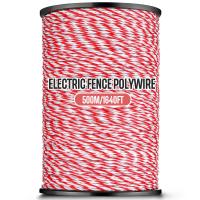 Cinta Eléctrica Para Valla De Animales 200/500M De Poliwire Con Acero Baja Resistencia Para Caballos Y Ganadería - details 0