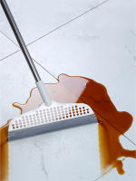 Escoba De Silicona Mágica Herramienta De Limpieza Para El Piso Dual-Purpose Mop Para El Hogar Y Baño Material De Silicona Y Plástico - details 4