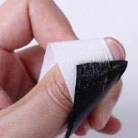 Cinta Adhesiva De Velcro Con Fuerte Adhesivo 25M/Roll Para DIY Artesanía Nylon Fabric Hook Loop Strips Cinta Mágica Pegajosa - details 1