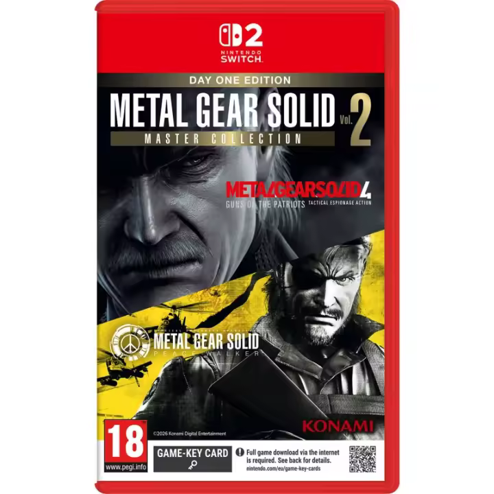 Metal Gear Solid: Master Collection Vol 2 Day One Edition (KeyCode) para Switch 2 (Edición española) - 1