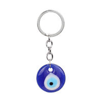 Llavero De Ojo De Suerte Con Mano De Fatima Y Mariposa Azul Para Coche Llavero Turco Con Ojo Maligno Para Hombres Y Mujeres Joyería EY138 - details 25